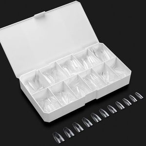 FRENCH GEL-X® NATURAL COFFIN MEDIUM (330 pieces) APRES